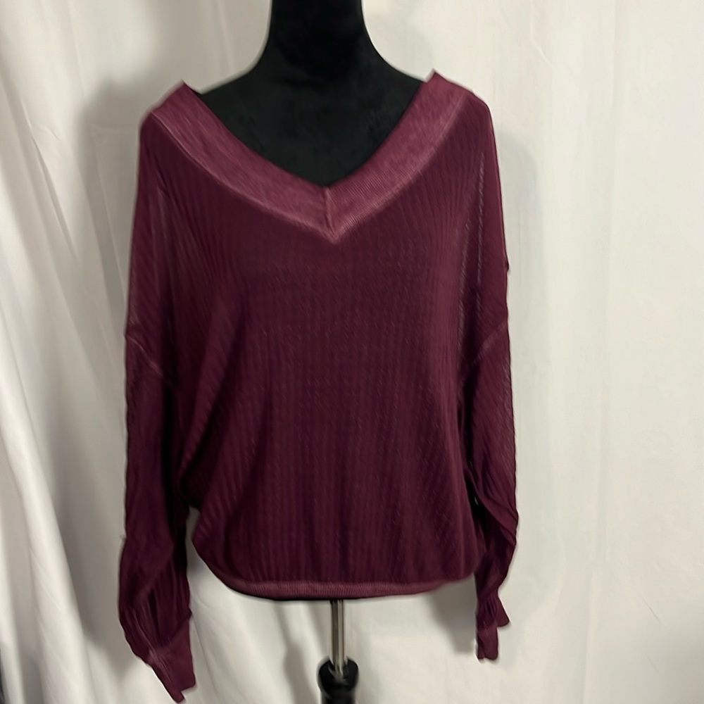 We the Free oversized gauzy top (s) FP